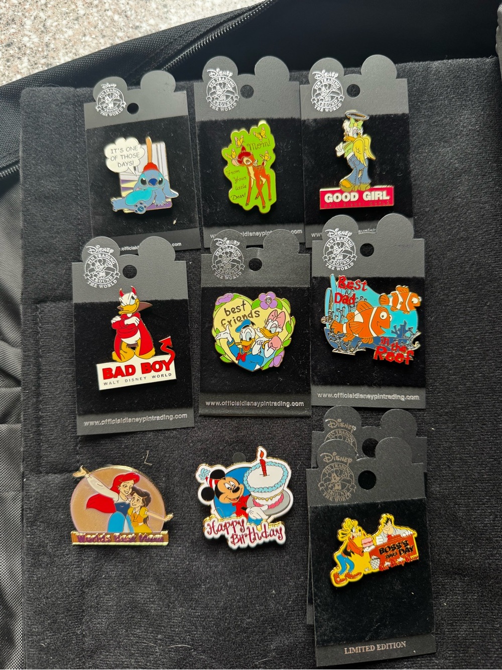 DISNEY Sundays Series Lot Trading Pin Collection